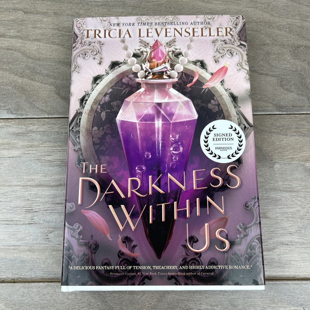 Signed Edition The Darkness Within Us - Hardcover By Levenseller, Tricia